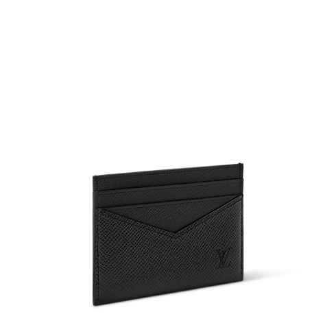 Porte-cartes triple Taiga Leather in Bags and Small Leather Goods's Men Small Leather Goods Card Holders collections by Louis Vuitton (Product zoom)
