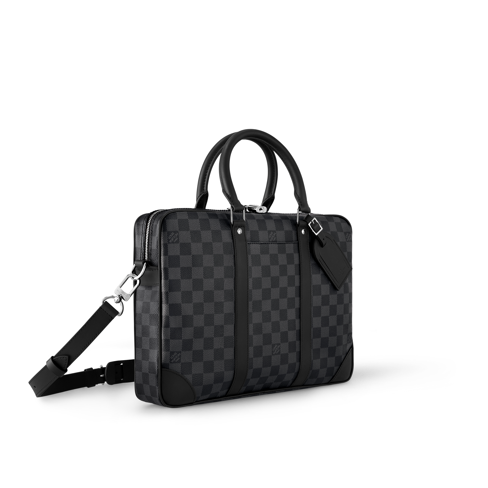 Porte-Documents Voyage NM Briefcase Damier Graphite Canvas in Men