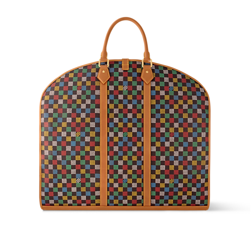 Porte Habits Damier Ebene Canvas in Men's Travel Softsided Luggage and Duffle Bags collections by Louis Vuitton (Product zoom)