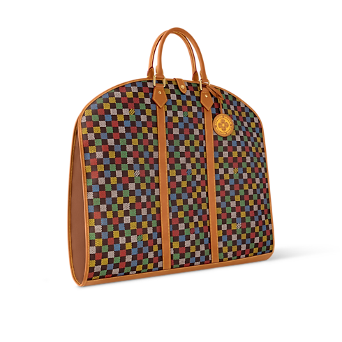 Porte Habits Damier Ebene Canvas in Men's Travel Softsided Luggage and Duffle Bags collections by Louis Vuitton (Product zoom)
