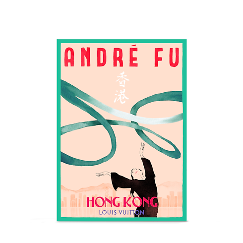 Poster of André Fu in Trunks, Travel and Home's Home and Art of Dining Decoration collections by Louis Vuitton (Product zoom)