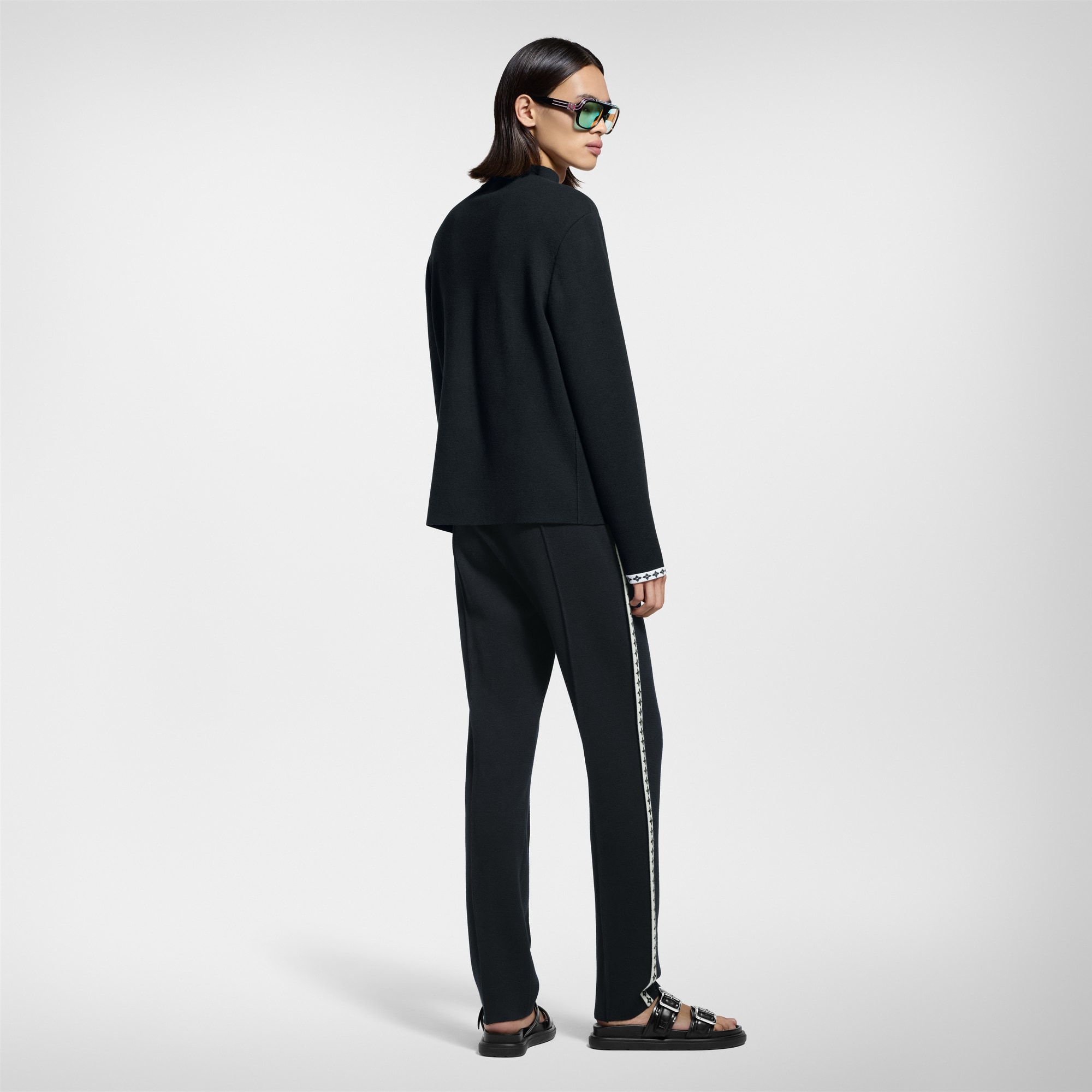 Preppy Knitted Wool Blazer  in New