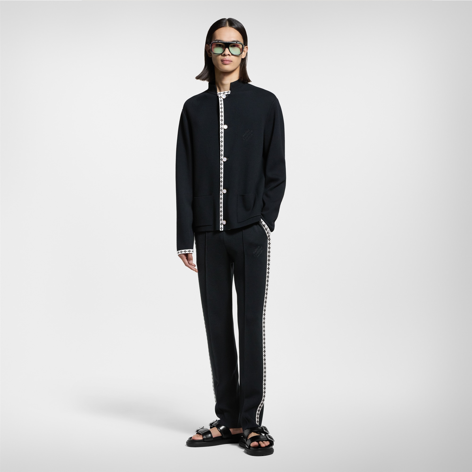 Preppy Knitted Wool Blazer  in New