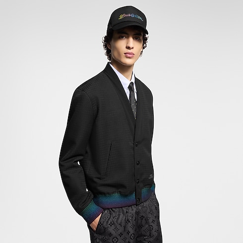 Preppy Wool Cardigan Blouson in Men's Ready-to-Wear Outerwear and Coats collections by Louis Vuitton (Product zoom)