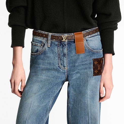 Pretty LV 20mm Reversible Belt Monogram Canvas in Women's Accessories Belts collections by Louis Vuitton (Product zoom)