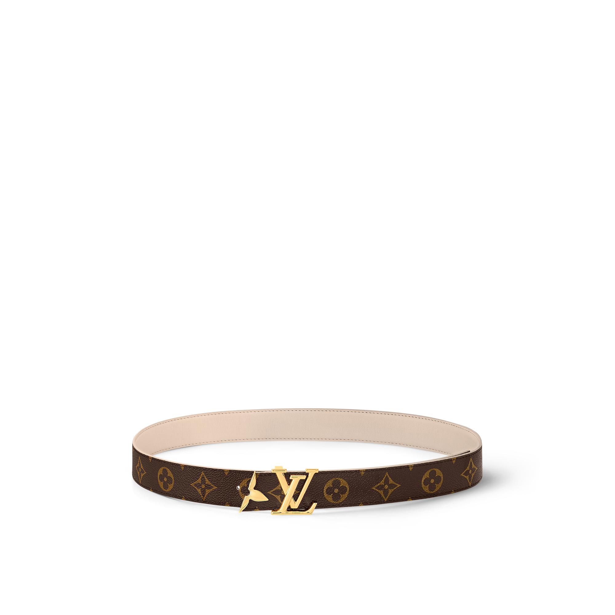 Pretty LV 30mm Reversible Belt Monogram Canvas in Women