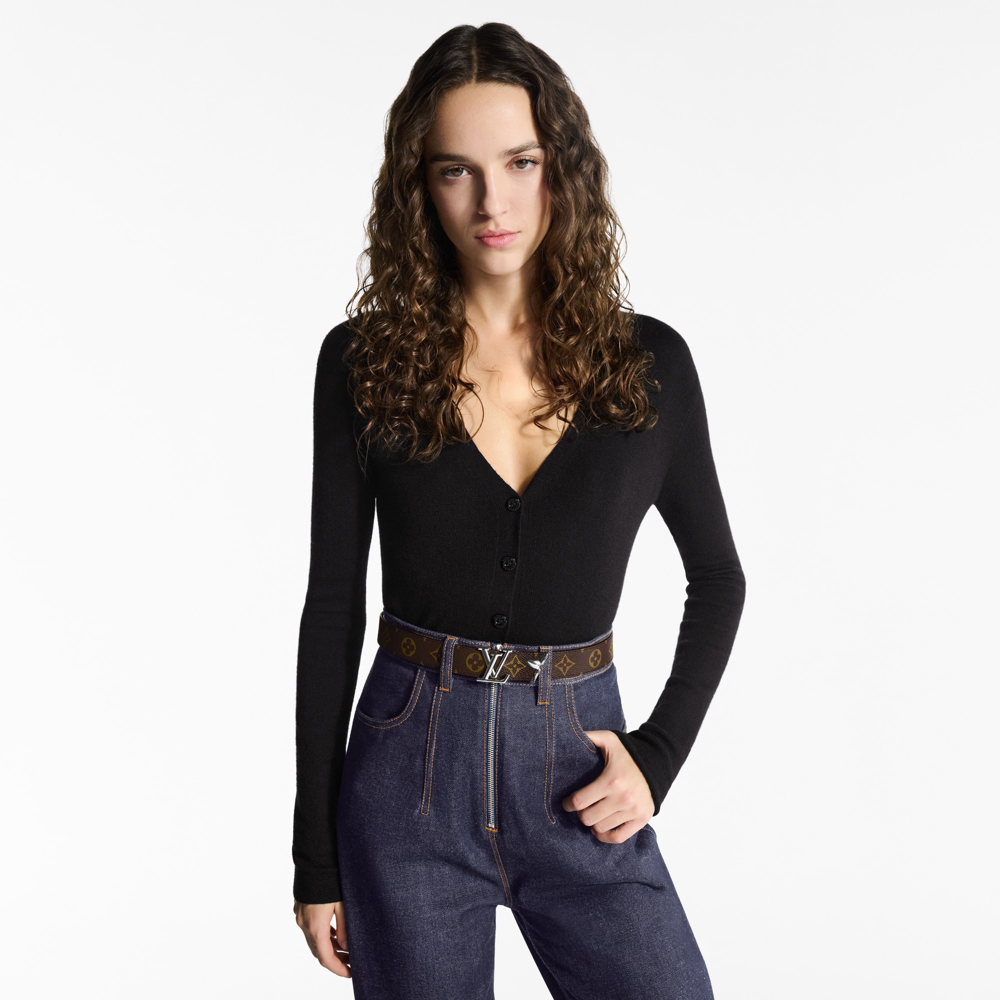 Pretty LV 30mm Reversible Belt Monogram Canvas in Women