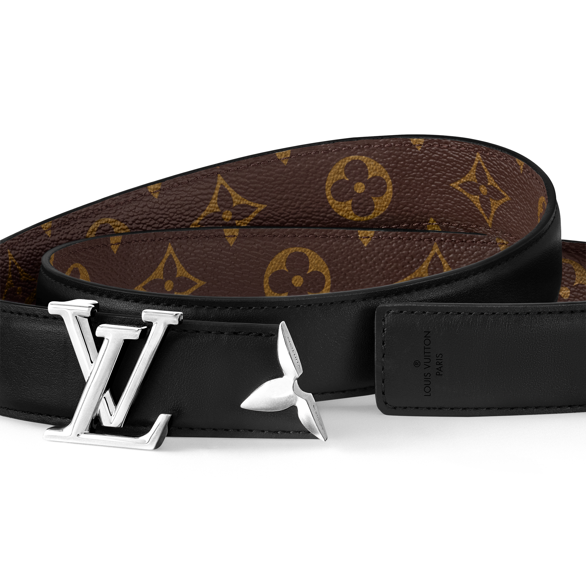 Pretty LV 30mm Reversible Belt Monogram Canvas in Women