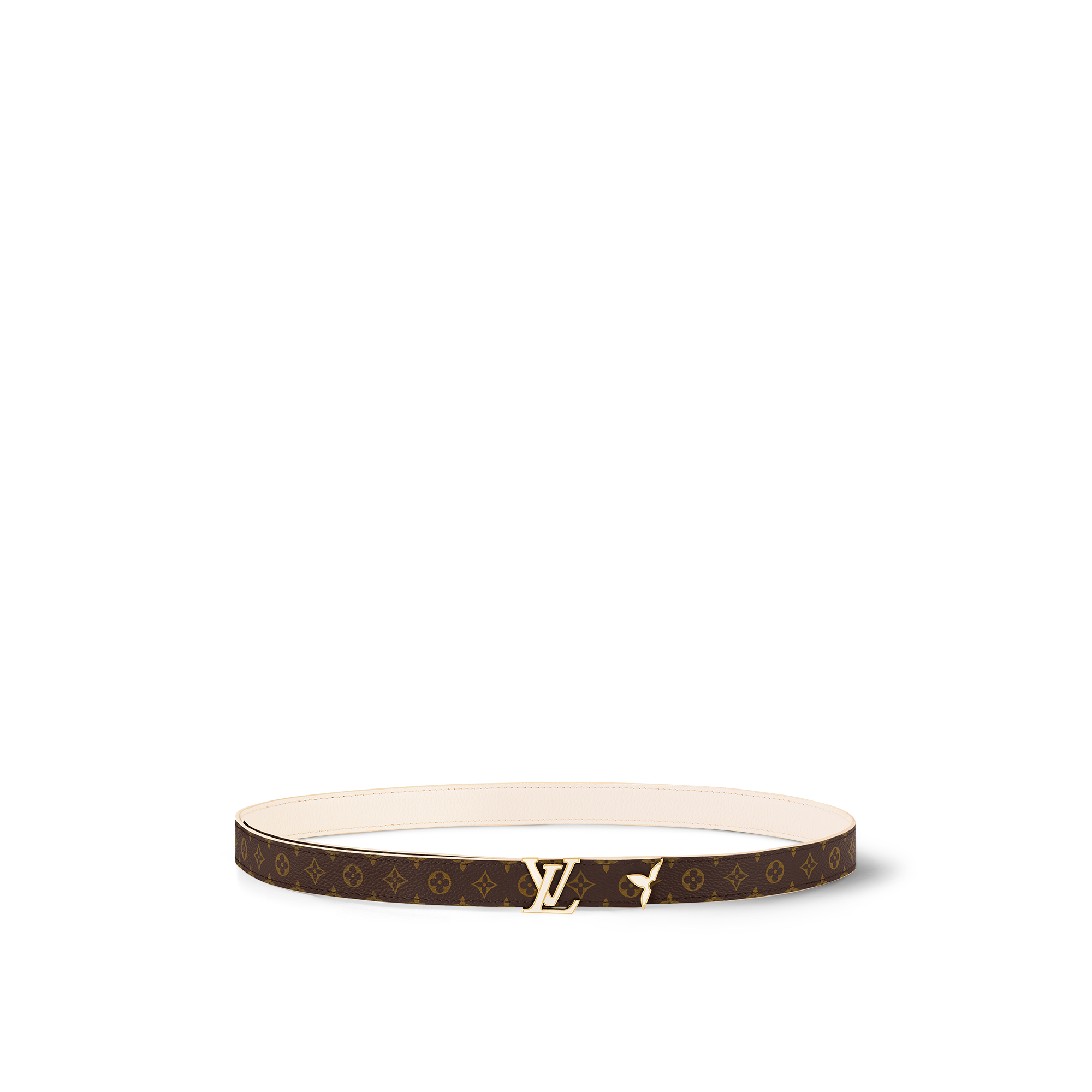 Pretty LV Enamel 20mm Reversible Belt Monogram Canvas in Women