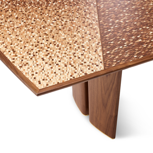 Puzzle Dining Table MM in Trunks, Travel and Home's Home and Art of Dining Furniture collections by Louis Vuitton (Product zoom)