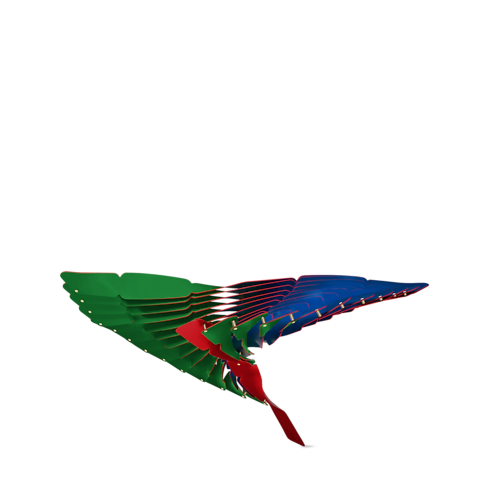 Quetzal Mobile By Atelier Oï in Trunks, Travel and Home's Home and Art of Dining Decoration collections by Louis Vuitton (Product zoom)