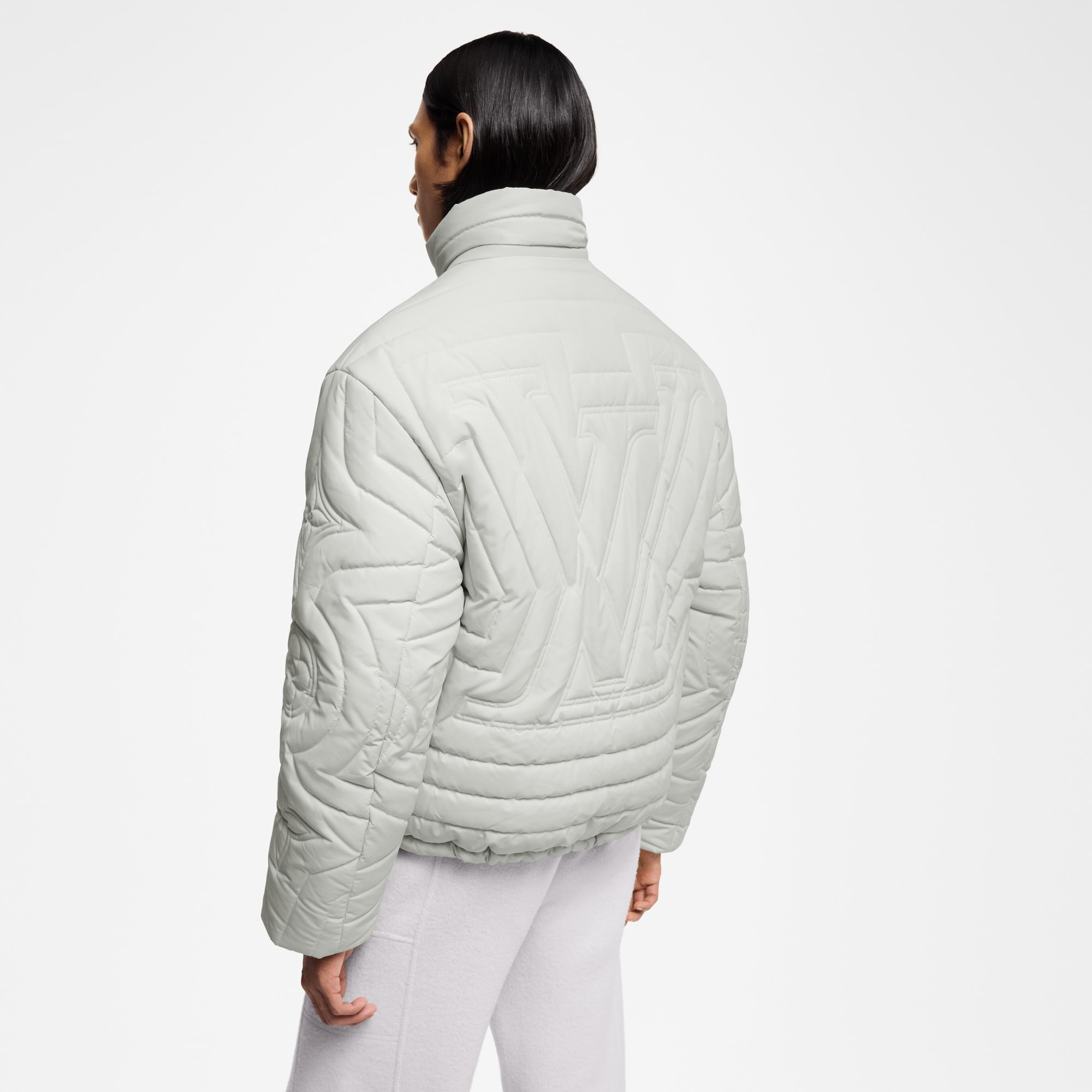 Quilted Technical Blouson  in Men