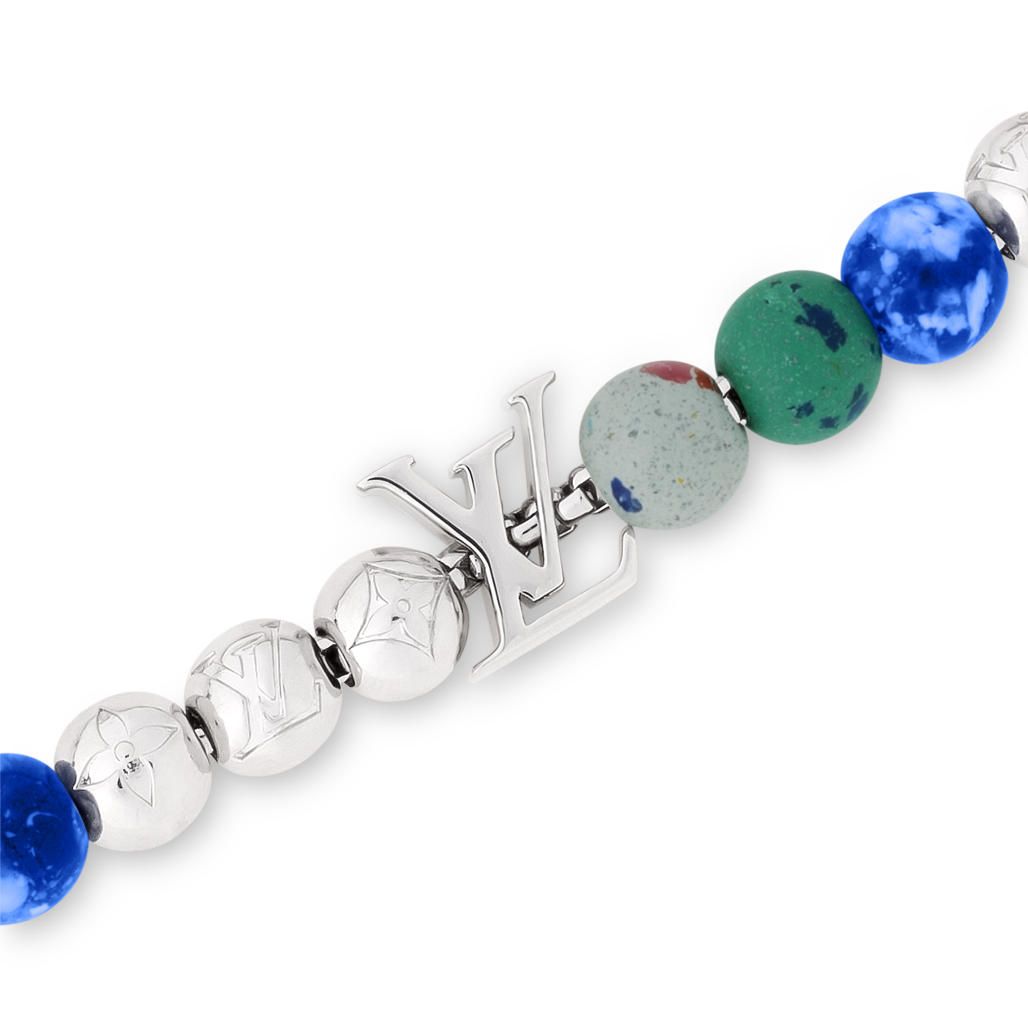 Recycled Monogram Beads Bracelet S00 Men Fashion Jewelry Bracelets | LOUIS VUITTON (Product zoom)