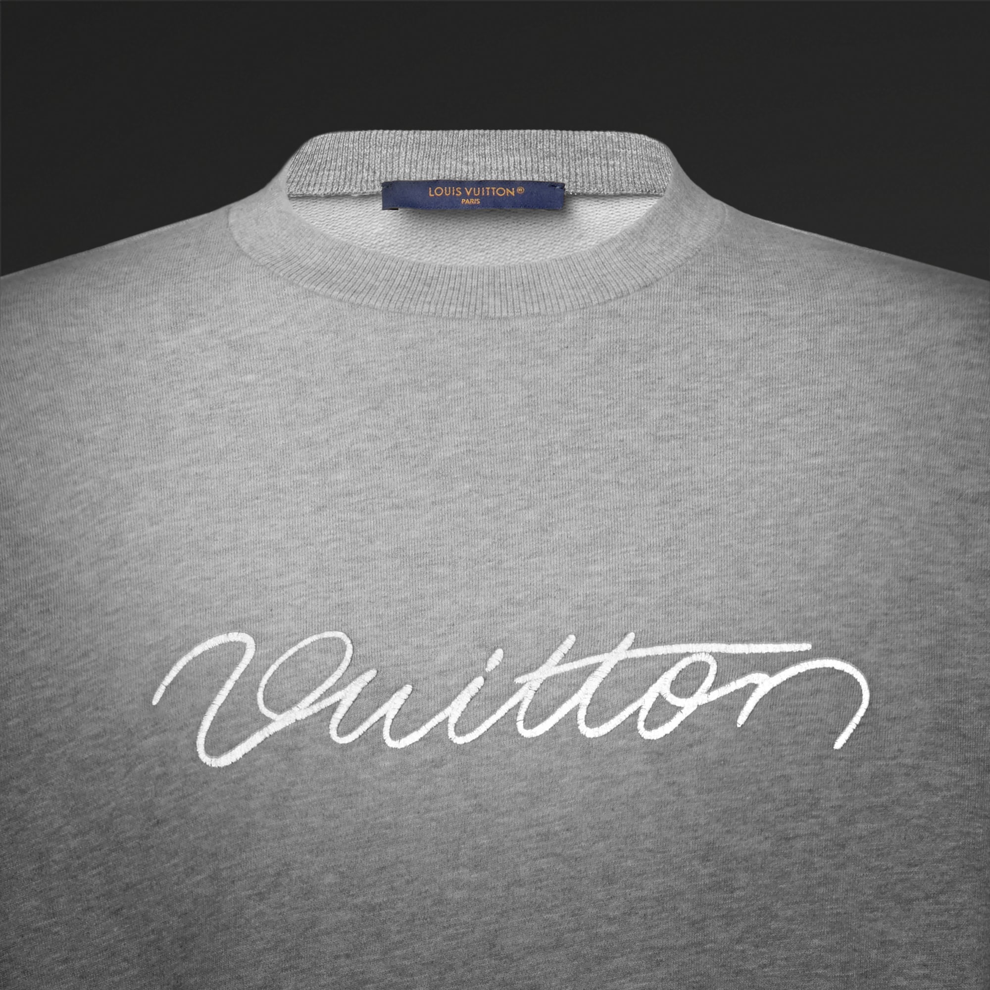 Reflective Signature Sweatshirt - Ready-to-Wear | LOUIS VUITTON