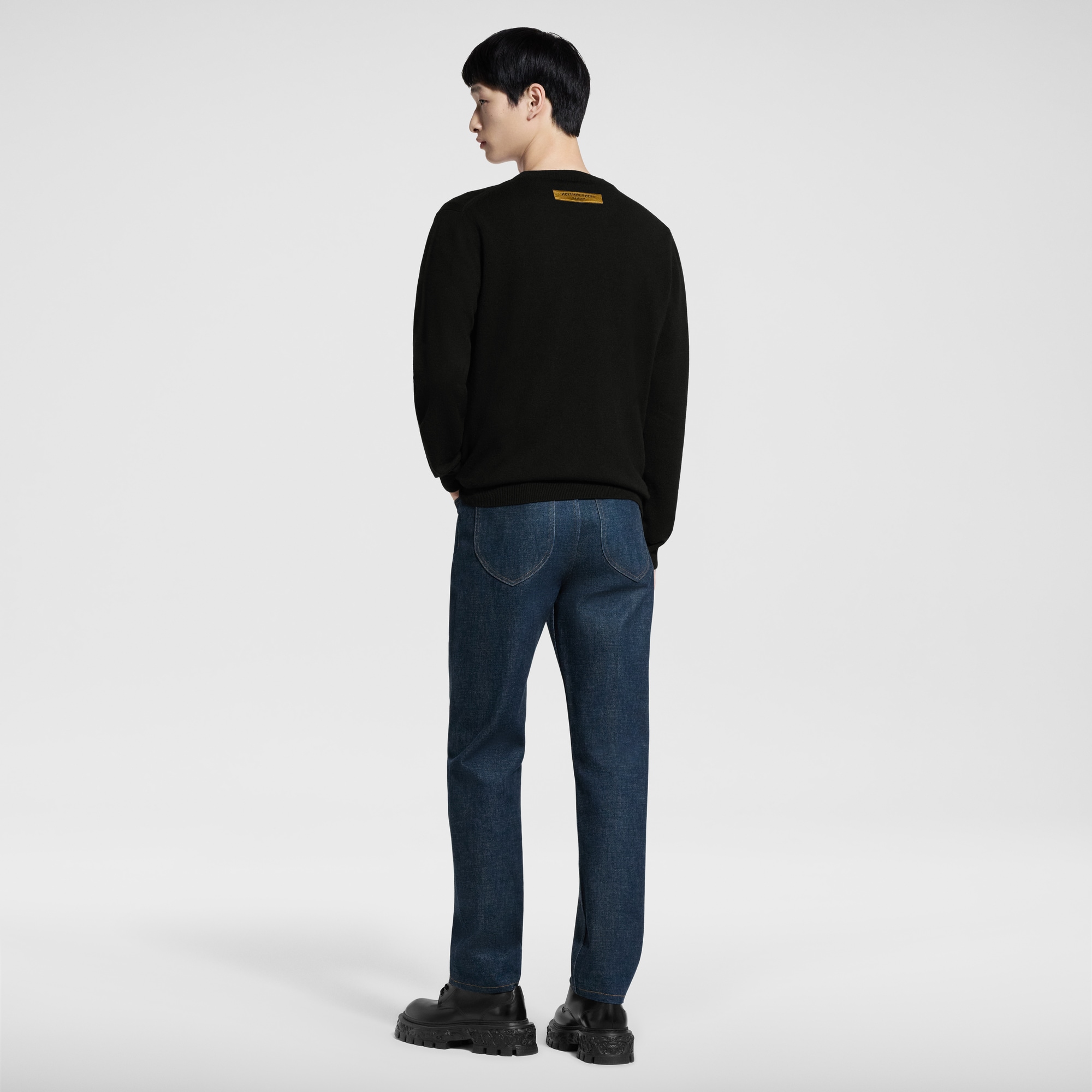 Regular Denim Trousers  in Men