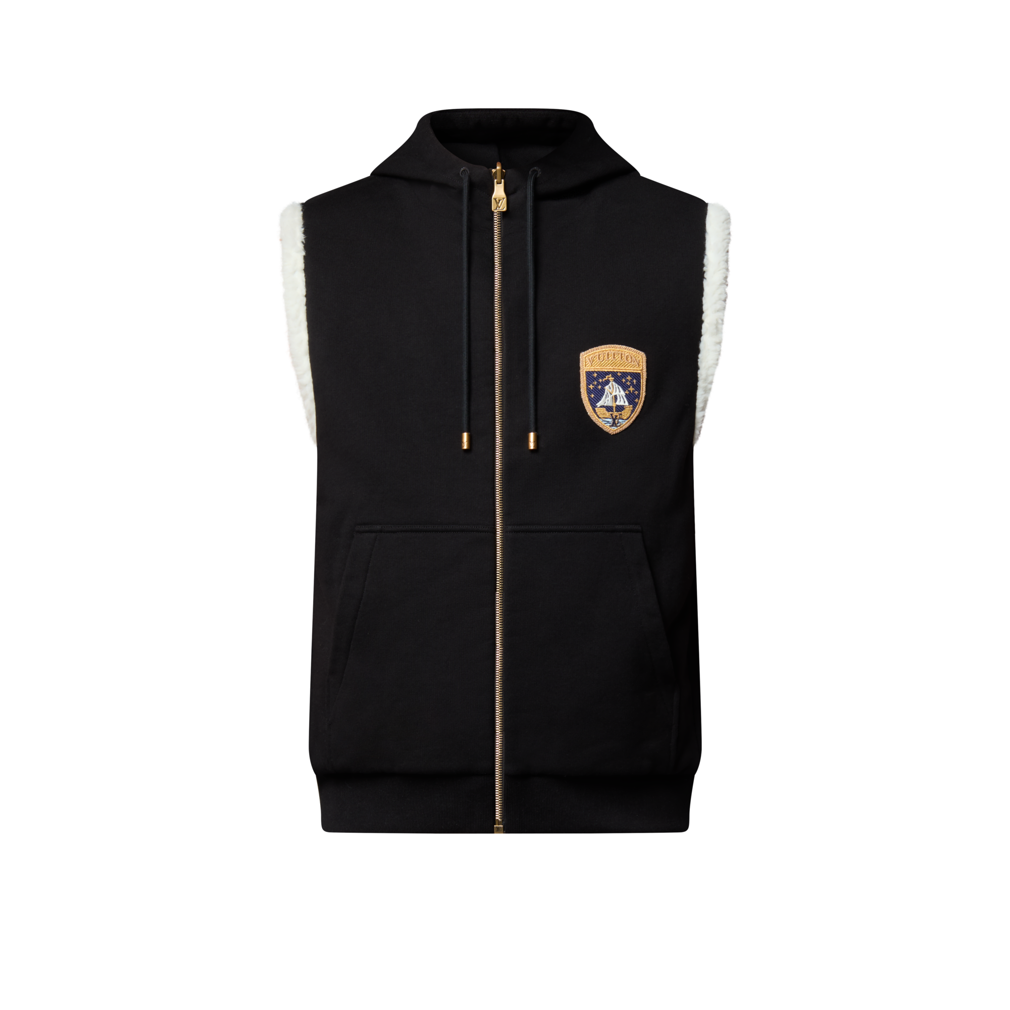 Reversible Fleece Gilet  in Men