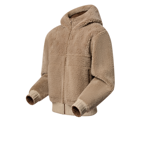 Reversible Hooded Shearling Blouson in Men's Ready-to-Wear Outerwear and Coats collections by Louis Vuitton (Product zoom)