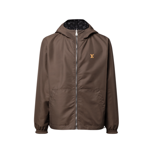 Reversible Nylon/Fleece Hooded Blouson other view