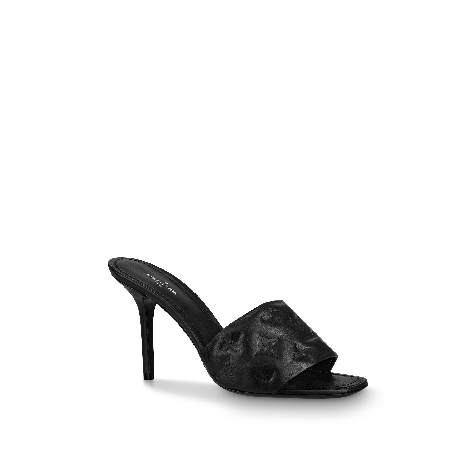 Louis vuitton black stilettos Clearance