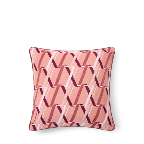 Ribbon Cushion 40x40 in Trunks, Travel and Home's Home and Art of Dining Home Textile collections by Louis Vuitton (Product zoom)
