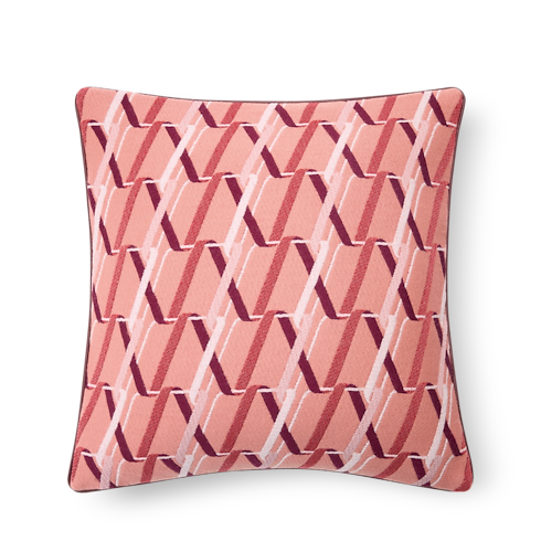 Ribbon Cushion 50x50 in Trunks, Travel and Home's Home and Art of Dining Home Textile collections by Louis Vuitton (Product zoom)