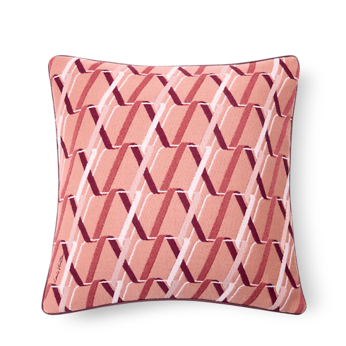 Ribbon Cushion 50x50 in Trunks, Travel and Home's Home and Art of Dining Home Textile collections by Louis Vuitton (Product zoom)