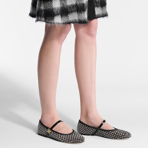 Romy Flat Ballerina in Women's Shoes Loafers and Ballerinas collections by Louis Vuitton (Product zoom)