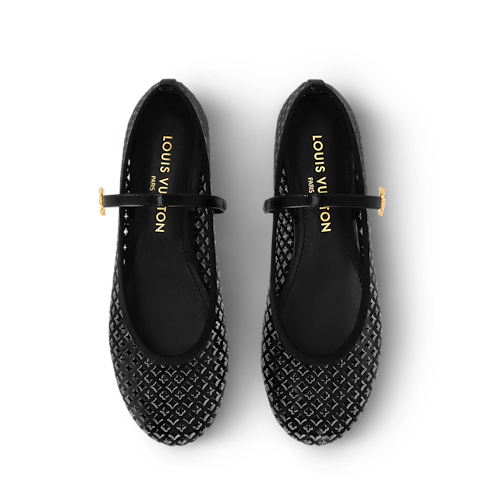 Romy Flat Ballerina in Women's Shoes Loafers and Ballerinas collections by Louis Vuitton (Product zoom)