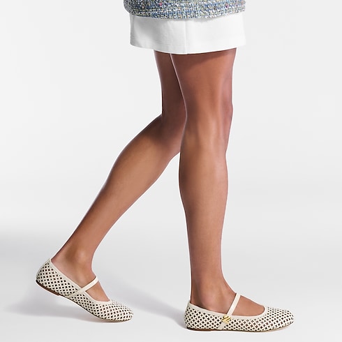 Romy Flat Ballerina in Women's Shoes Loafers and Ballerinas collections by Louis Vuitton (Product zoom)
