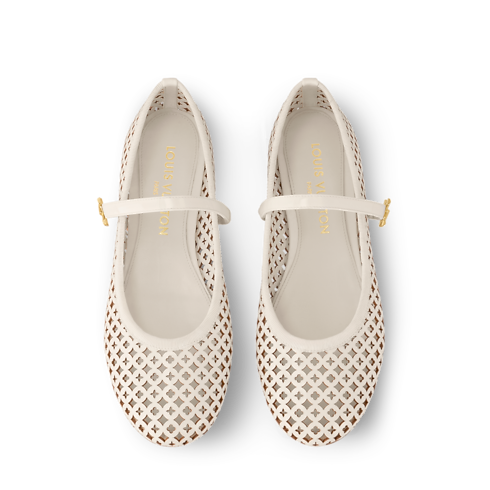 Romy Flat Ballerina in Women's Shoes Loafers and Ballerinas collections by Louis Vuitton (Product zoom)
