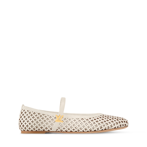 Romy Flat Ballerina in Women's Shoes Loafers and Ballerinas collections by Louis Vuitton (Product zoom)