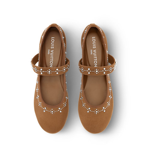 Romy Flat Ballerina in Women's Shoes Loafers and Ballerinas collections by Louis Vuitton (Product zoom)