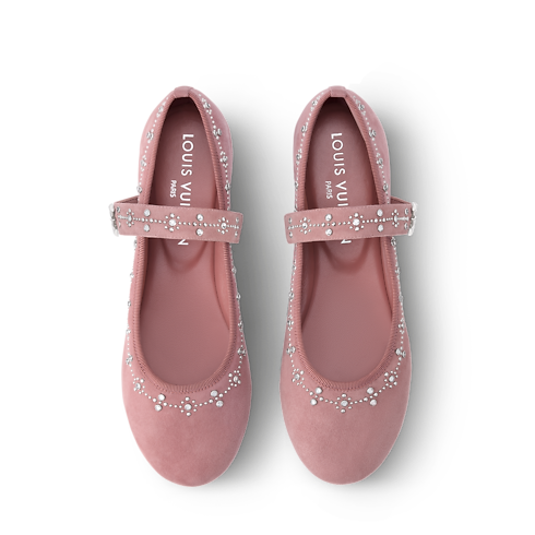 Romy Flat Ballerina in Women's Shoes Loafers and Ballerinas collections by Louis Vuitton (Product zoom)