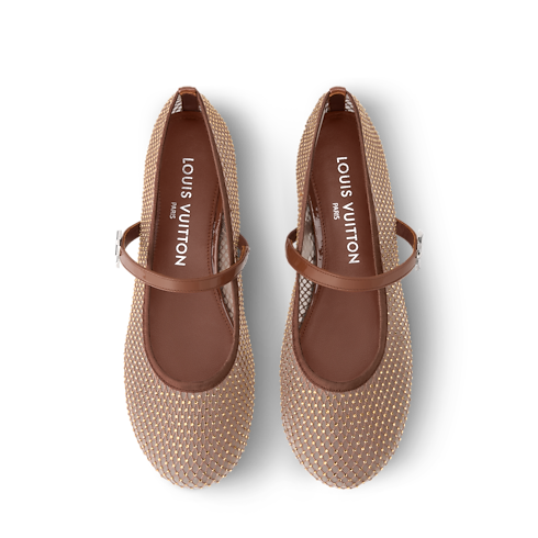 Romy Flat Ballerina in Women's Shoes Loafers and Ballerinas collections by Louis Vuitton (Product zoom)