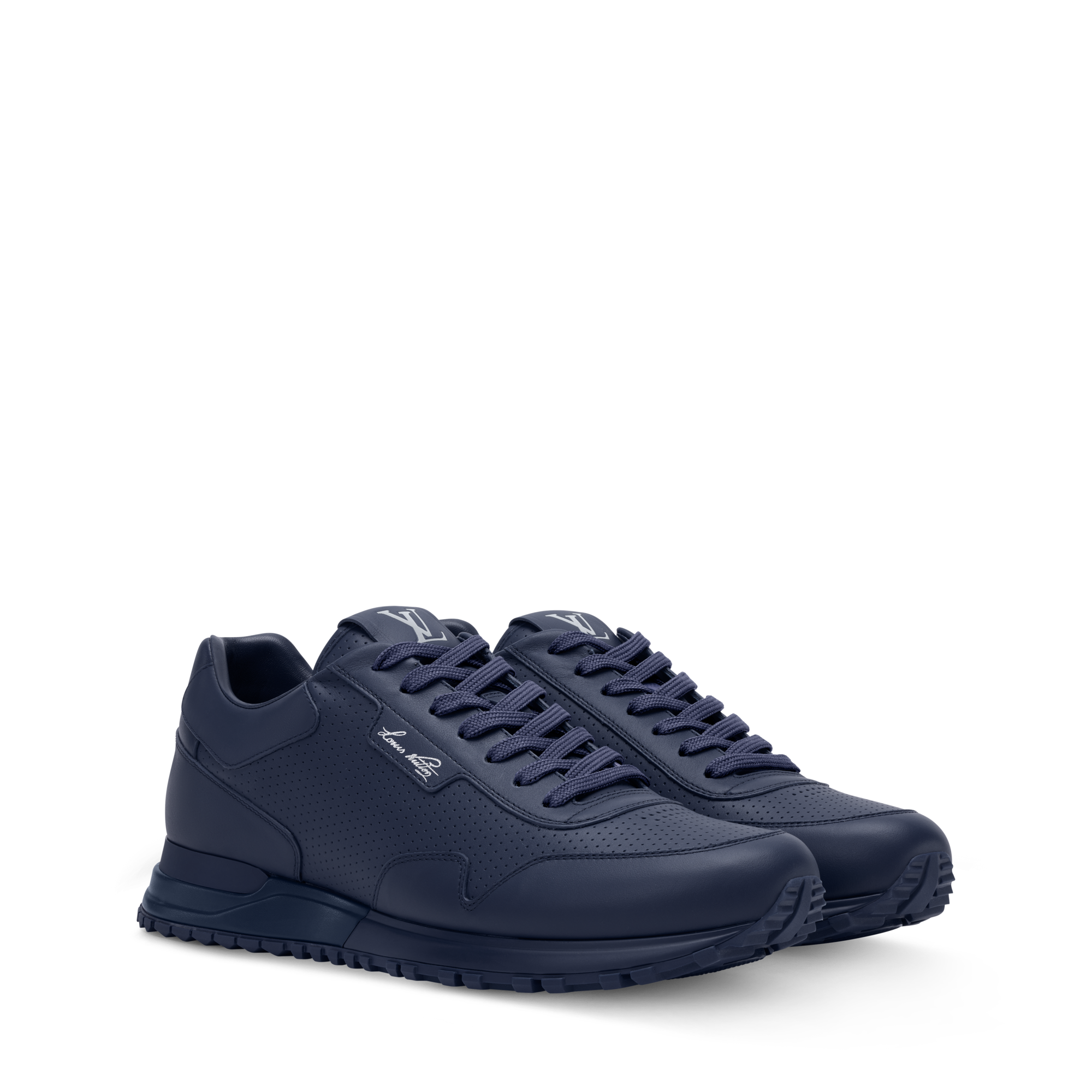Louis Vuitton Navy Racing Sneakers Shoes Men size US 11 w/ Box + Dust Bags Run Away Sneaker - Men - Shoes | LOUIS VUITTON ® main image 2