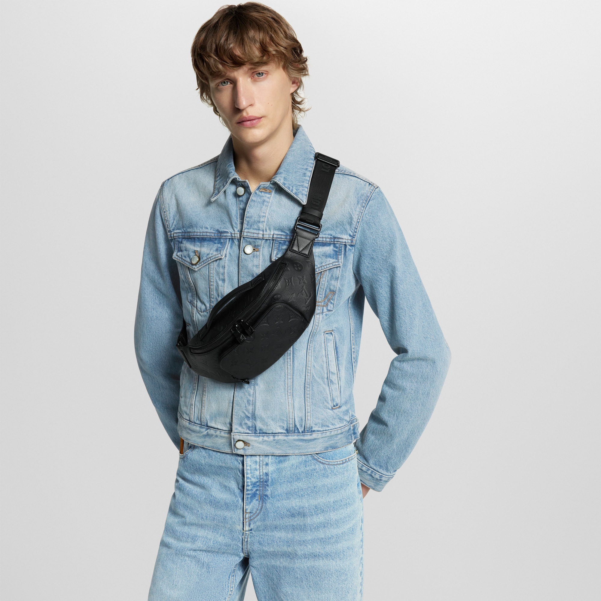 Rush Bumbag Monogram Shadow Leather in Men