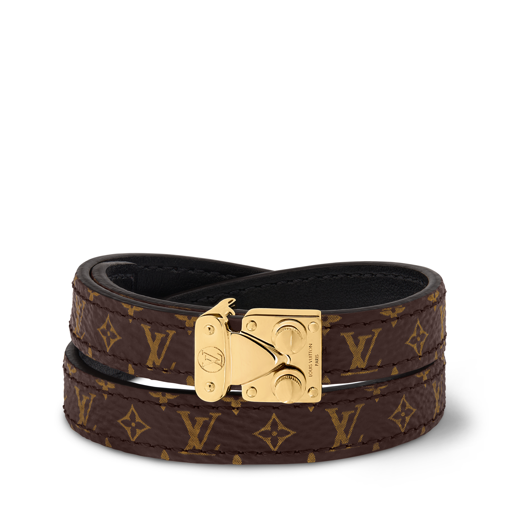 S-Lock Double Tour Bracelet Other Leathers in Women