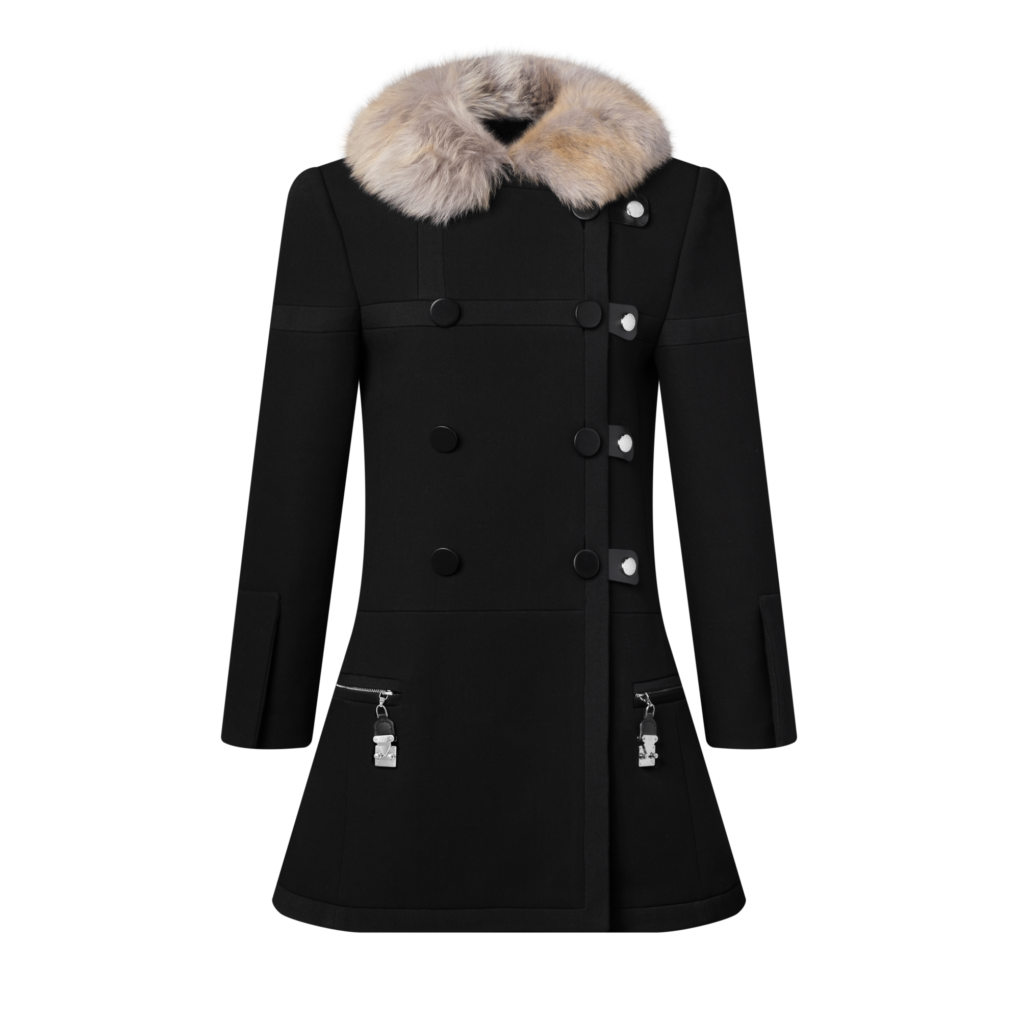 S-Lock Pocket Coat  in Women