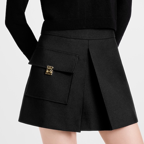 S-Lock Pocket Skirt in Women's Ready-to-Wear Skirts and Shorts collections by Louis Vuitton (Product zoom)