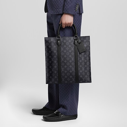Sac Plat Bag Monogram Eclipse in Men's Bags All Collections collections by Louis Vuitton (Product zoom)