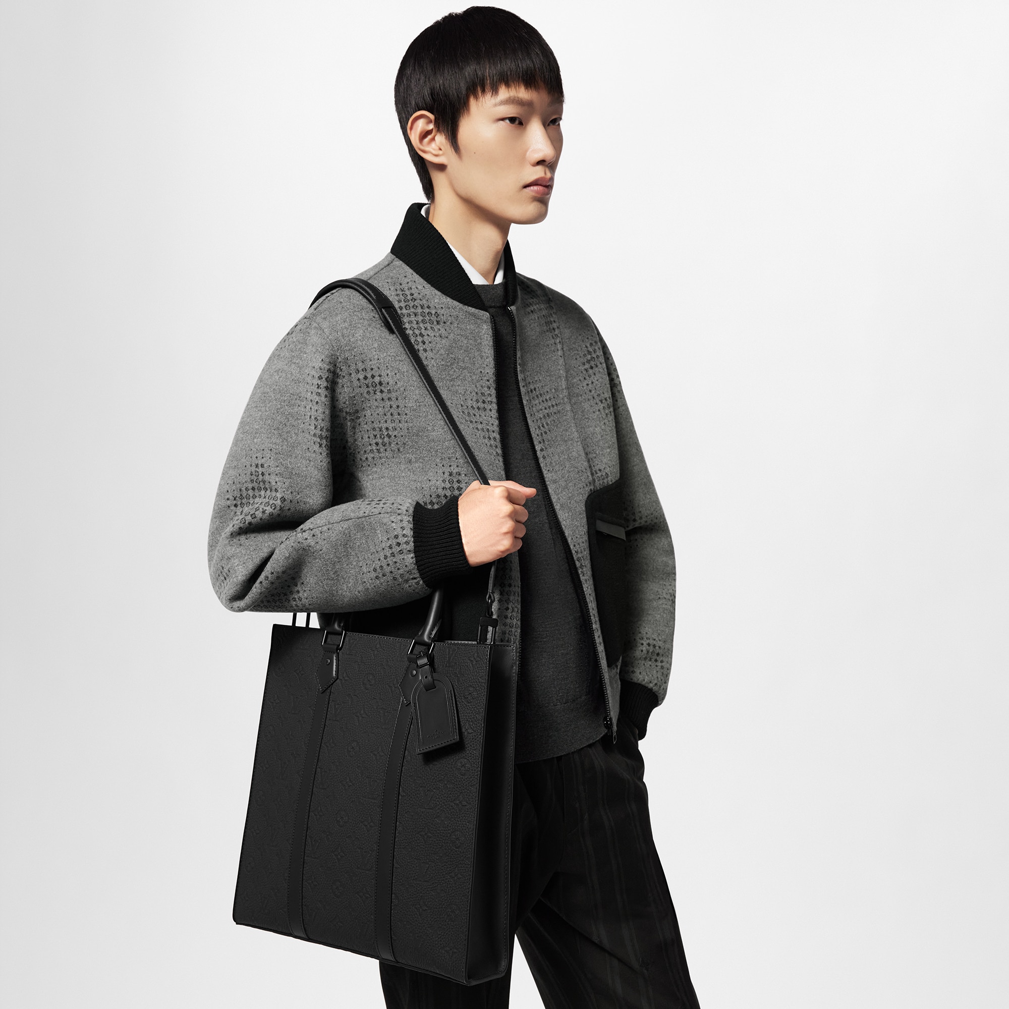 Sac Plat NV Monogram Taurillon Leather in Men