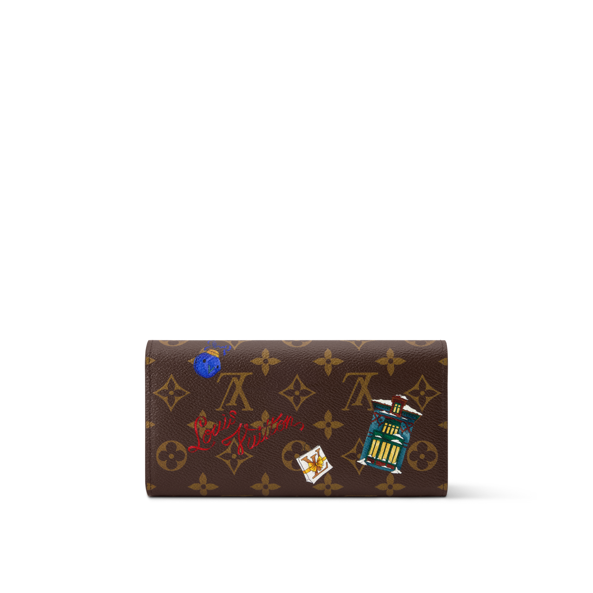 Sarah Wallet Monogram Canvas in Women