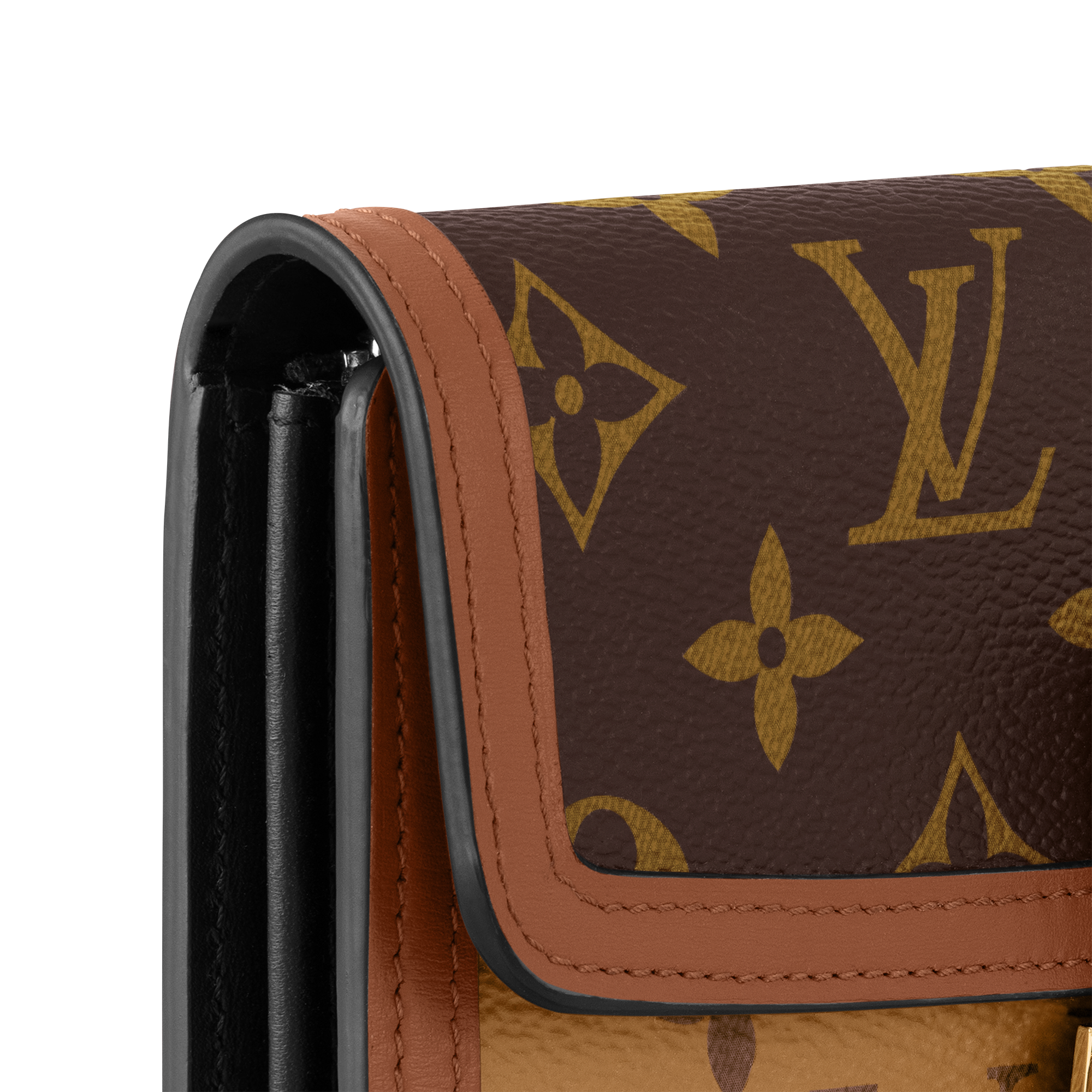Sarah Wallet Monogram Reverse Canvas in Women