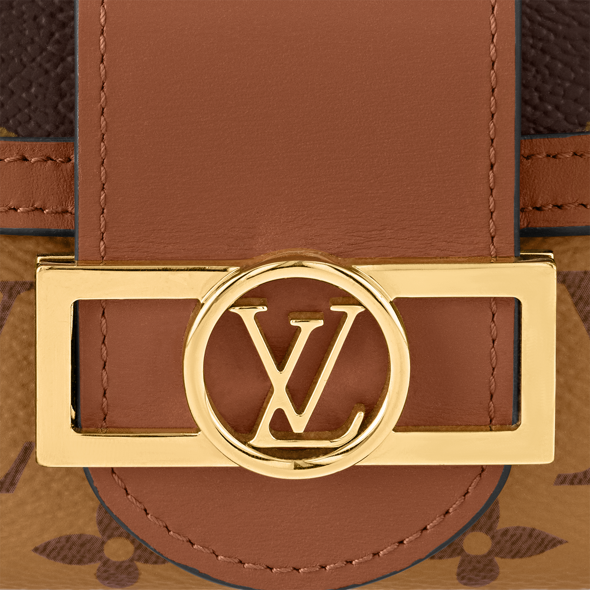 Sarah Wallet Monogram Reverse Canvas in Women