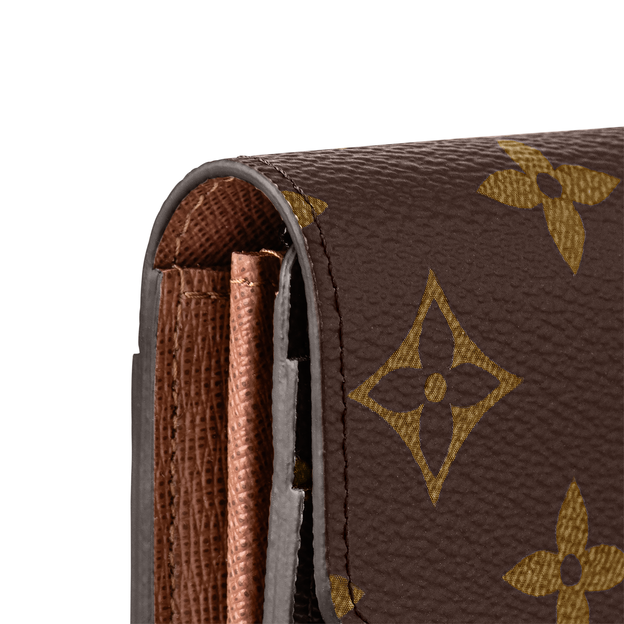 Sarah Wallet Monogram Canvas in Women