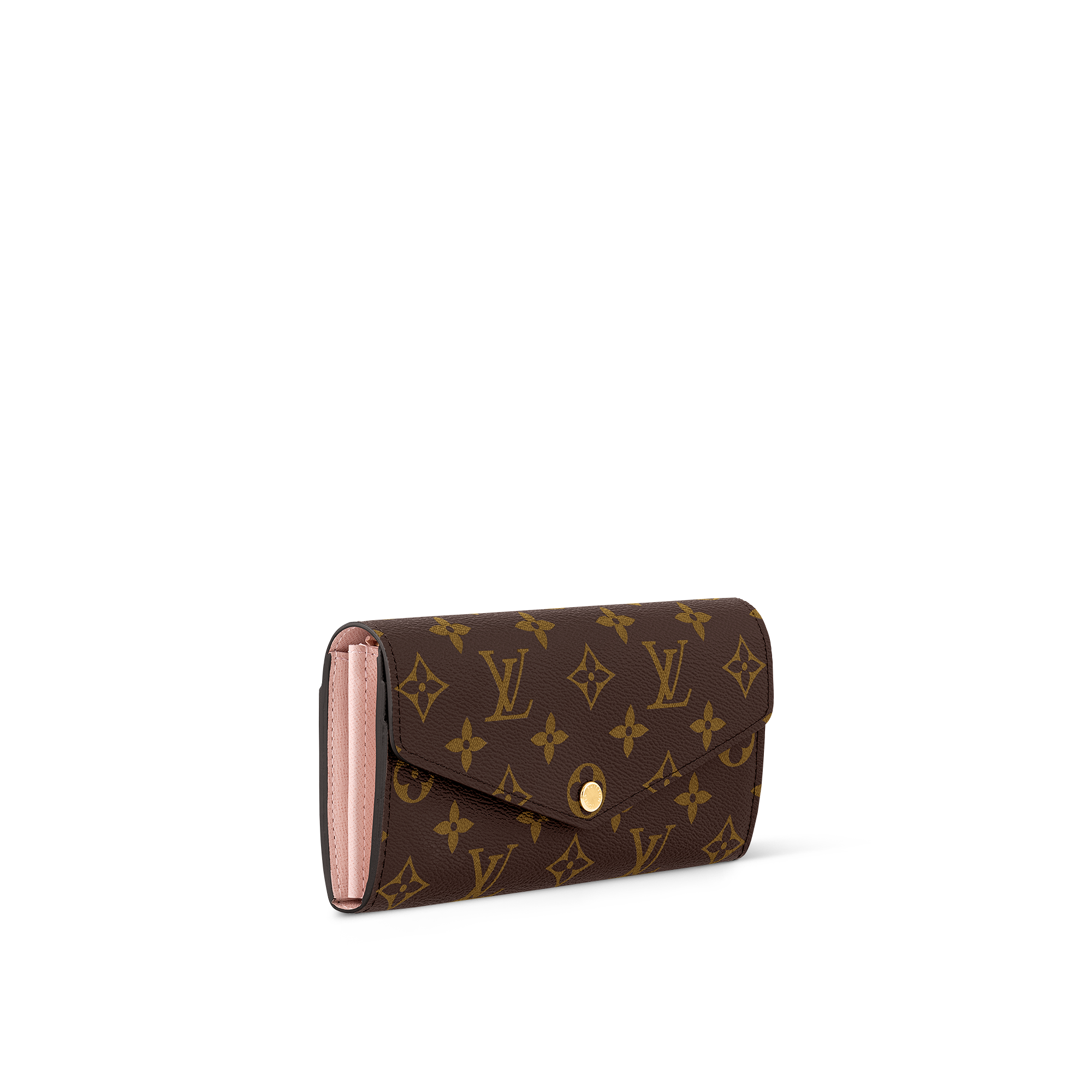Sarah Wallet Monogram Canvas in Women
