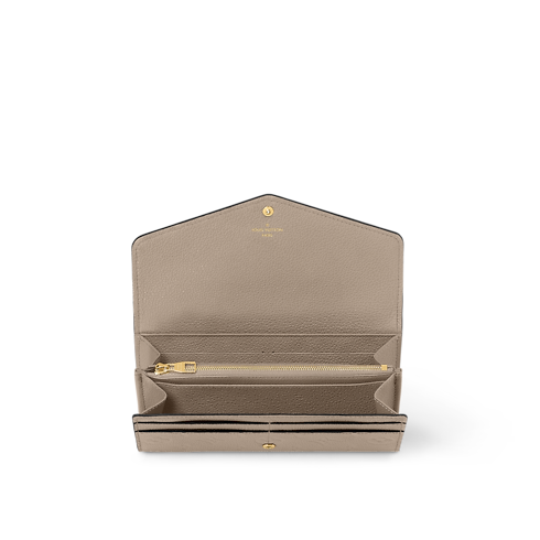 Sarah Wallet Monogram Empreinte Leather in Women's Wallets and Small Leather Goods Long Wallets collections by Louis Vuitton (Product zoom)