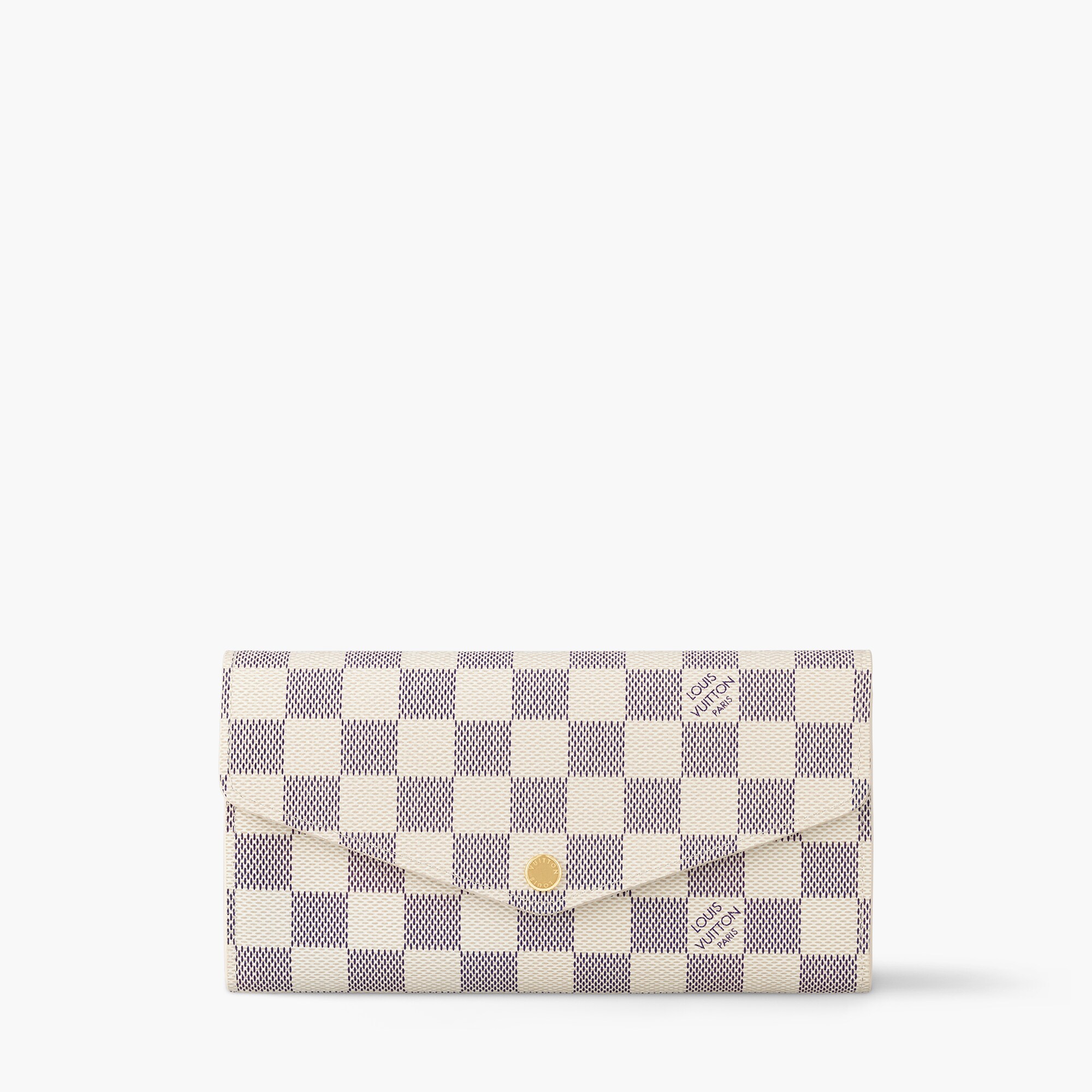 Sarah Wallet Damier Azur Canvas Wallets and Small Leather Goods