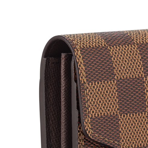 Sarah Wallet Damier Ebene Canvas in Women's Wallets and Small Leather Goods All Wallets and Small Leather Goods collections by Louis Vuitton (Product zoom)