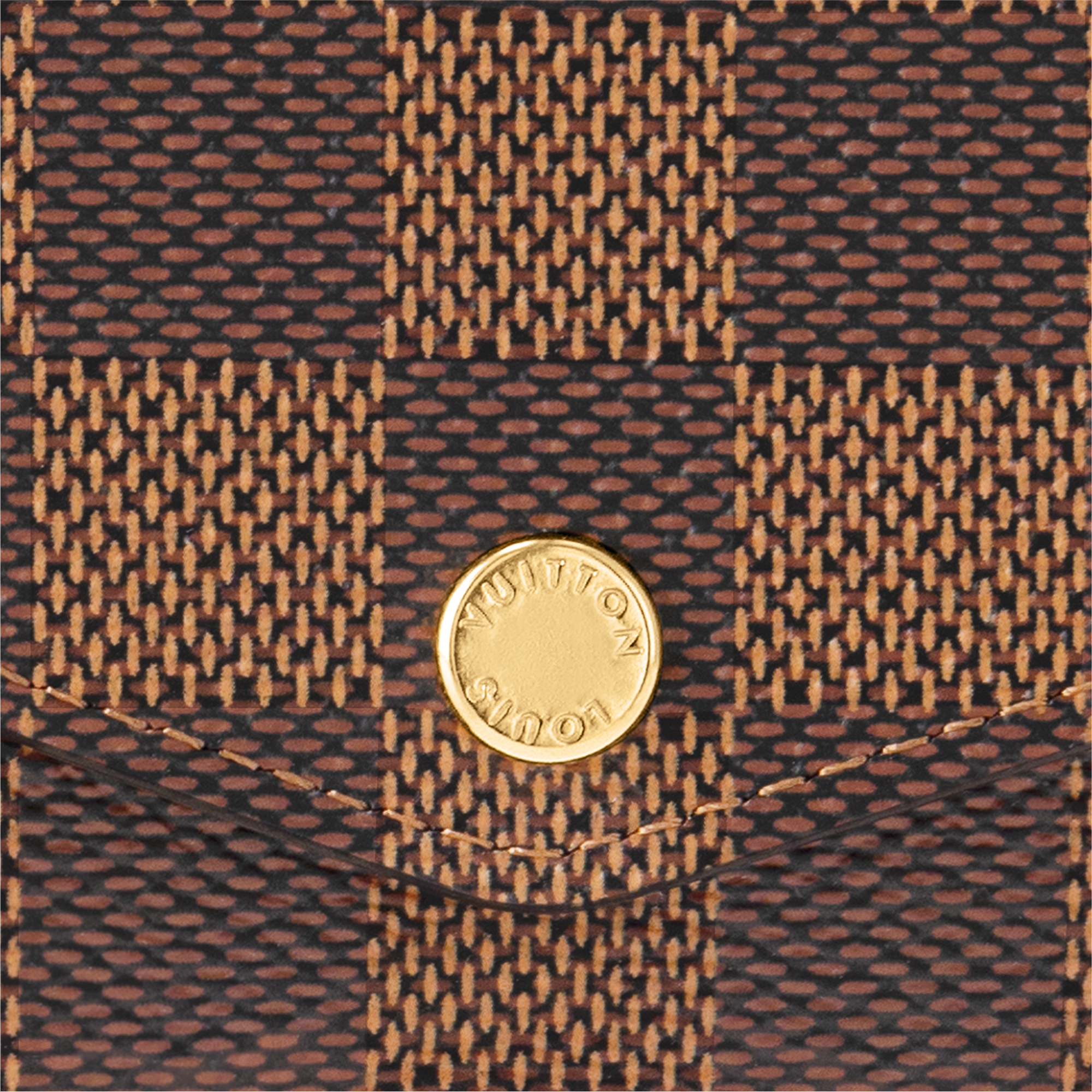 Sarah Wallet Damier Ebene Canvas in Women